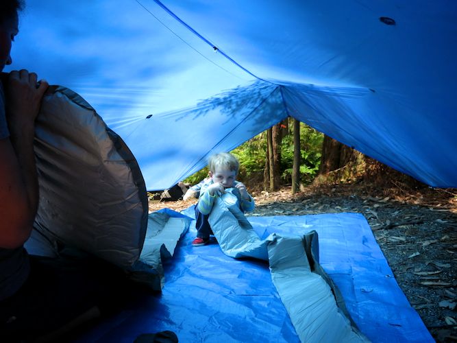 Setting up Camp