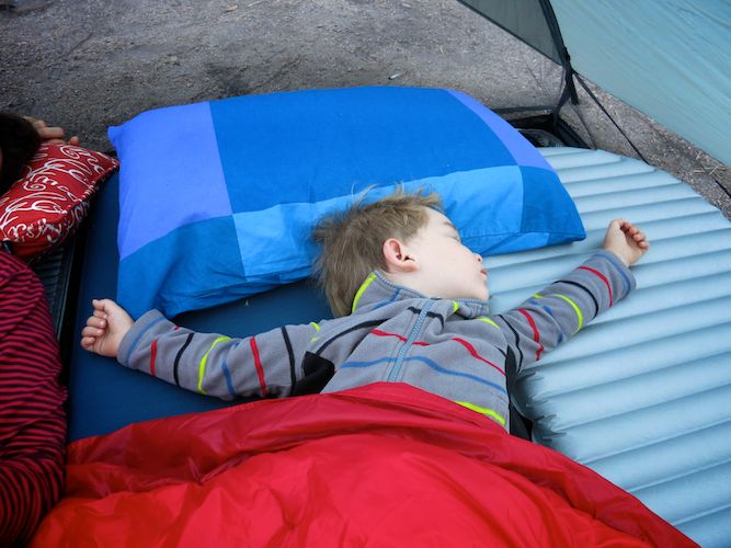 Comfortably sleeping late