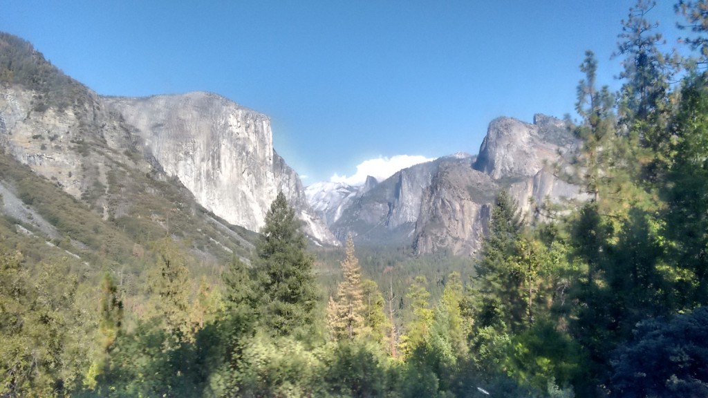 Yosemite from YARTS bus
