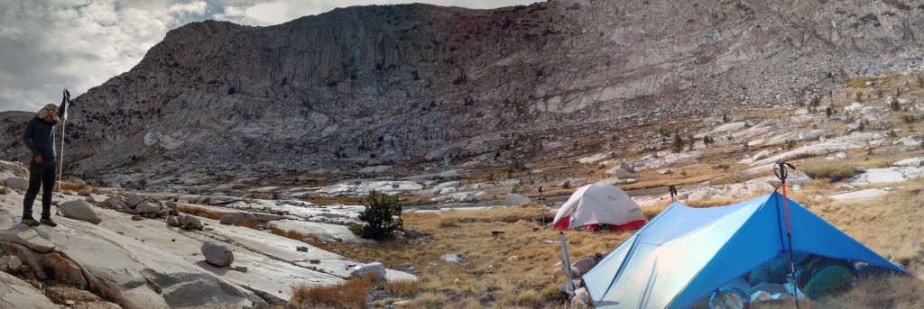 Muir Pass camp