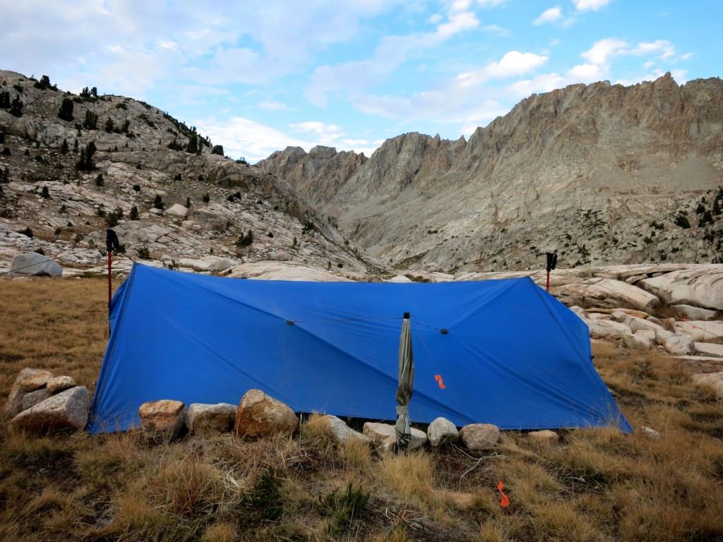 Ultralight Tarp on the JMT